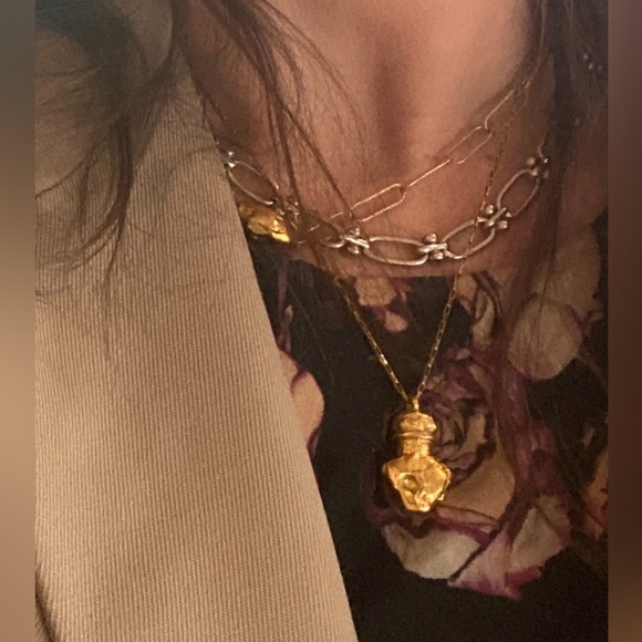 ALIGHIERI stunning gold vessel necklace - Picture 4 of 7